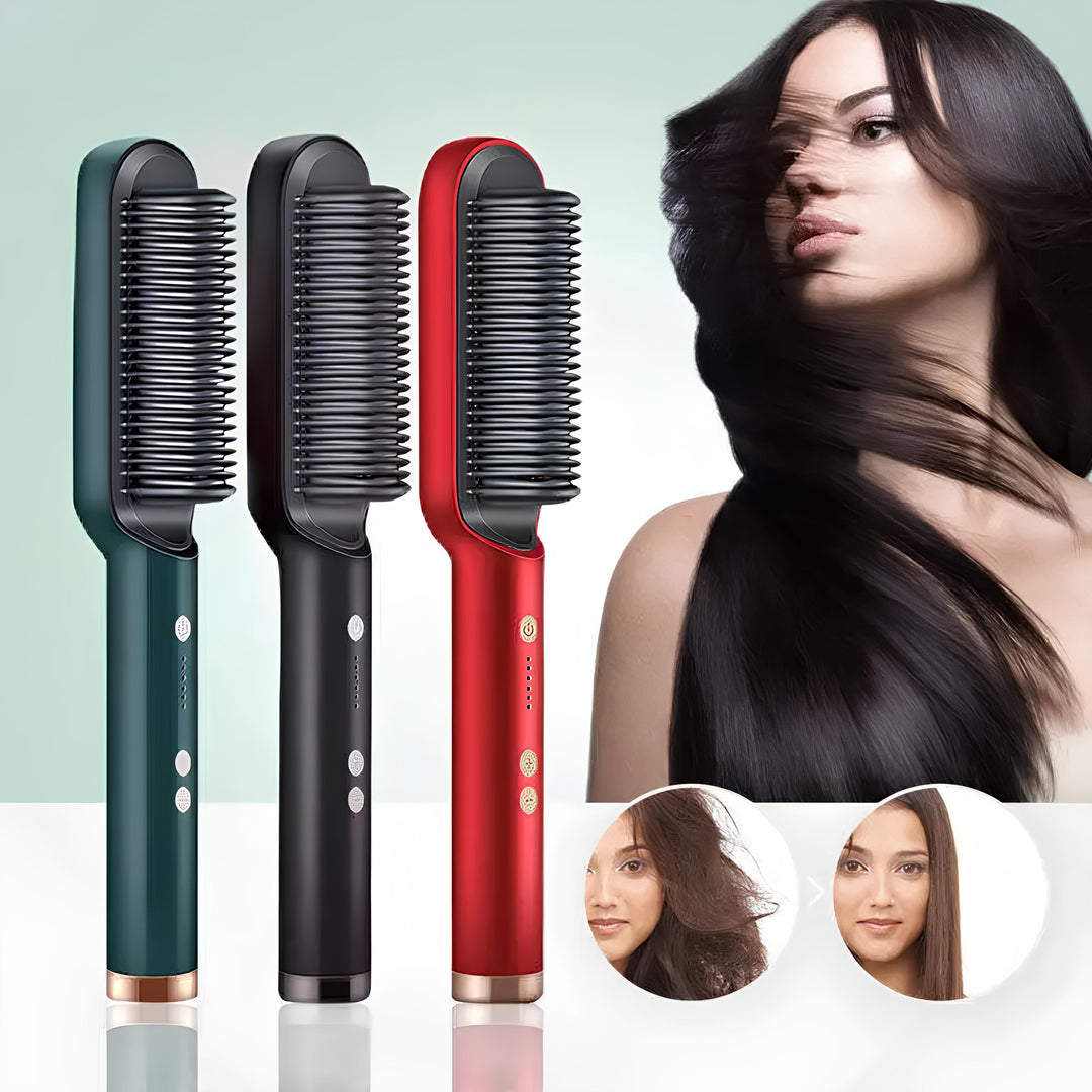 Negative Ion Hair Straightener Styling Comb