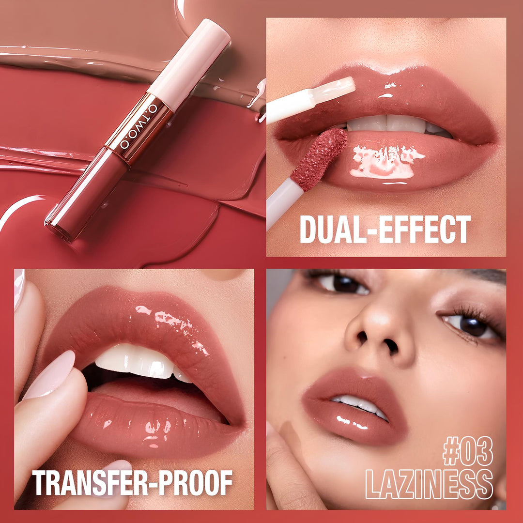 O.TWO.O Dual-Head Matte & Glossy Lipstick